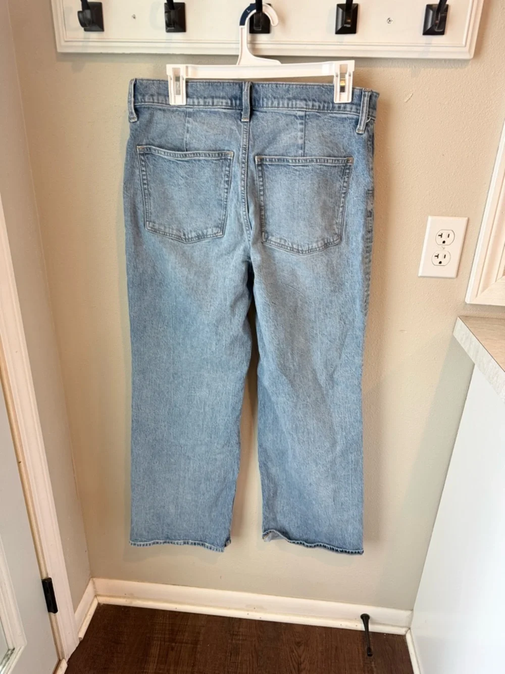 J.Crew Full Length Slim Wide Leg Jeans - Picture 5 of 6